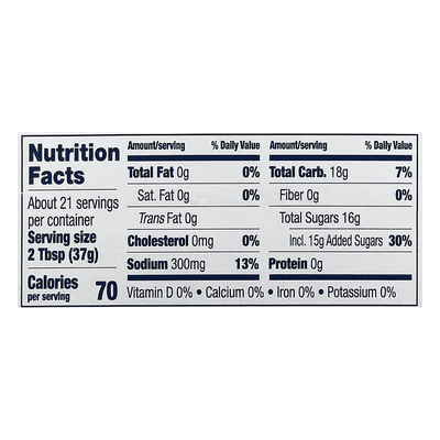 Sweet Baby Ray's Barbecue Sauce, Honey
