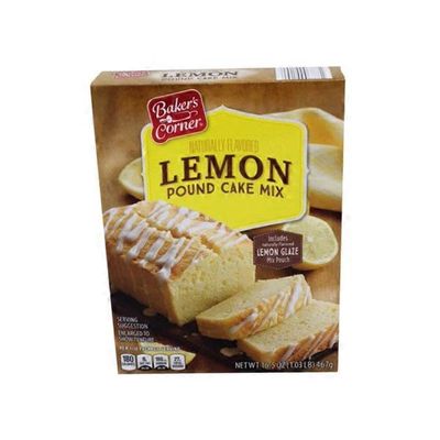 Baker's Corner Lemon Pound Cake Mix