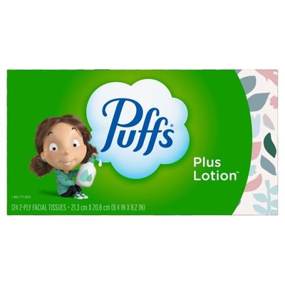 Puffs Lotion Facial Tissues