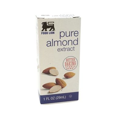 Food Lion Almond Extract, Pure, Box