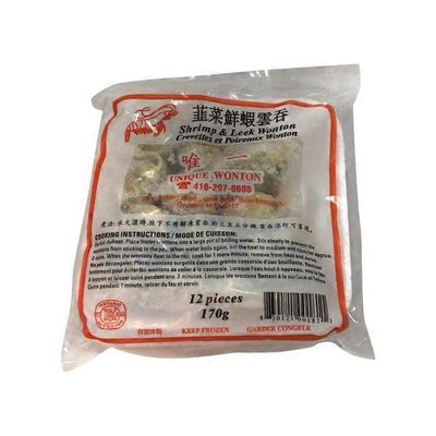 Unique Wonton Leek & Shrimp Wonton