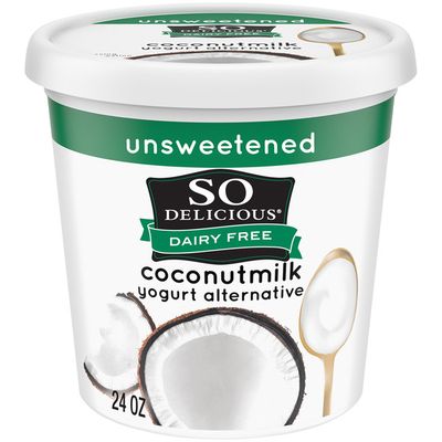 So Delicious Dairy Free Unsweetened Plain Coconut Milk Yogurt