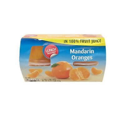Lunch Buddies Mandarin Fruit Bowls in 100% Juice