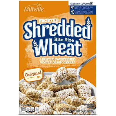 Millville Frosted Bite Size Shredded Wheat