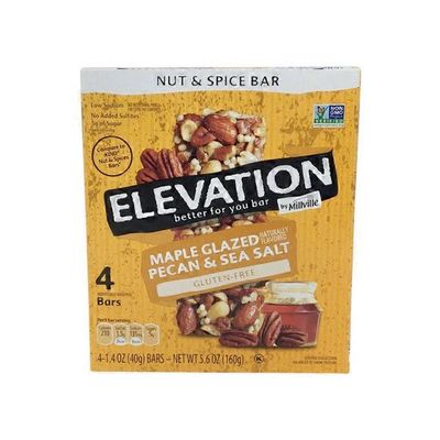 Elevation by Millville Maple Glazed Fruit and Nut Bars
