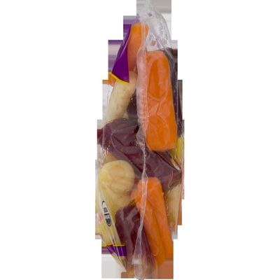 Cal Organic Farms Baby Carrots, Rainbow, Cut & Peeled