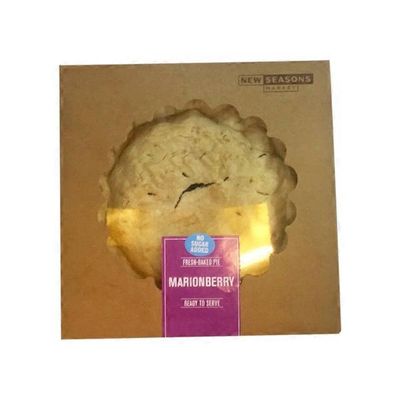 New Seasons Market No Sugar Added Marionberry Pie