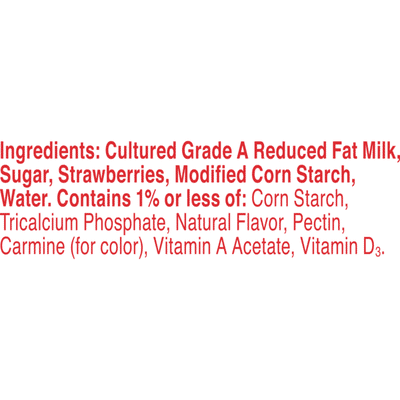 Yoplait Original Yogurt, Strawberry Cheesecake, Low Fat Yogurt