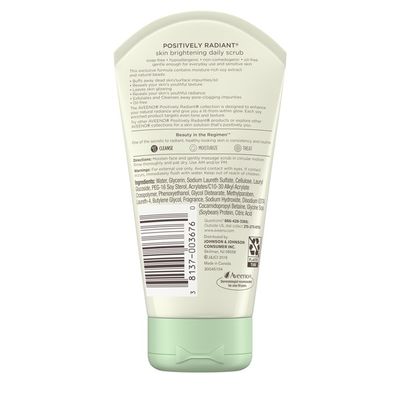 Aveeno® Positively Radiant Skin Brightening Daily Scrub