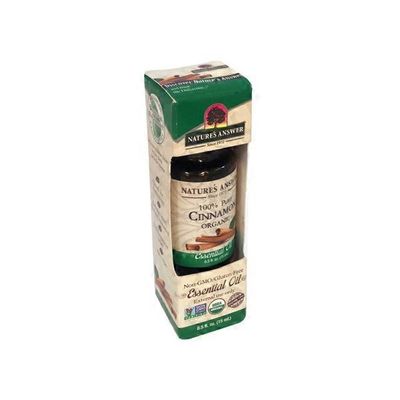 Nature's Answer ORGANIC 100% PURE CINNAMON ORGANIC Essential Oil