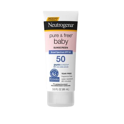 Neutrogena® Pure And Free Baby Mineral Sunscreen Broad Spectrum SPF 50