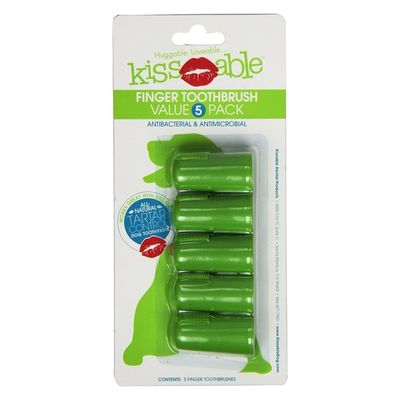 KissAble Finger Brush for Dogs