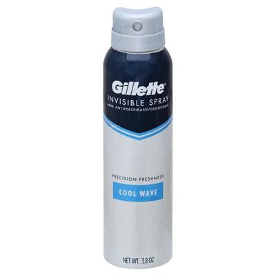 gillette antiperspirant spray