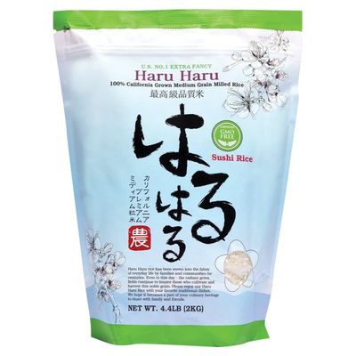 Haruharu 100% California Grown Medium Grain Milled Rice