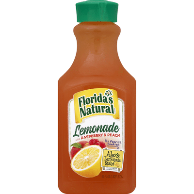 Florida's Natural Lemonade, with Raspberry & Peach