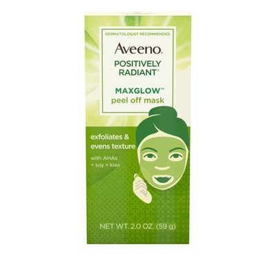 Aveeno Positively Radiant Maxglow Peel Off Mask