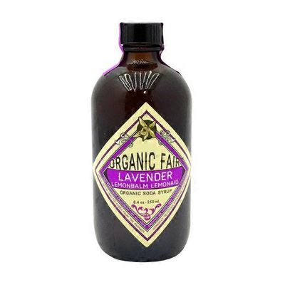 Organic Fair Lavender lemonbalm Soda Syrup