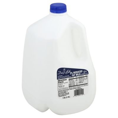 Dairy Belle Milk, Reduced Fat, 2% Milkfat (1 gal) - Instacart