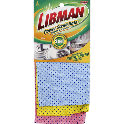 Scrubbing Bubbles Kitchen & Dish Wipes, 2 in 1