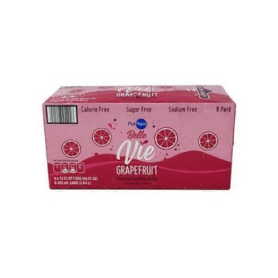 PurAqua Grapefruit Belle Vie Sparkling Water