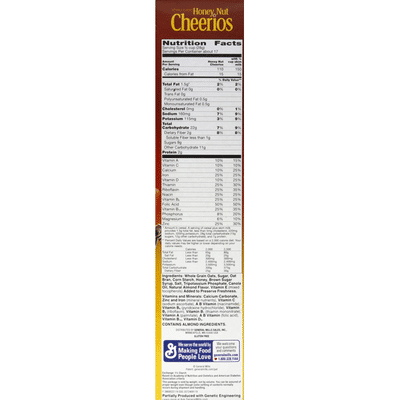 Cheerios Cereal, Honey Nut