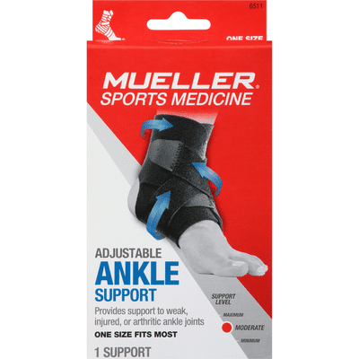 Mueller Ankle Support, Adjustable, Moderate