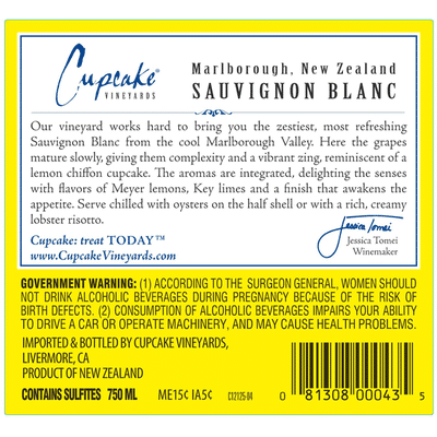 Cupcake Vineyards Sauvignon Blanc