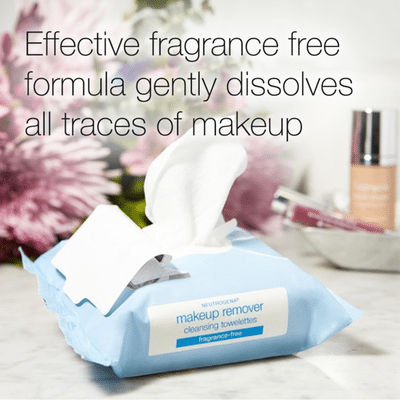 Neutrogena® Makeup Remover Cleansing Towelettes, Fragrance Free