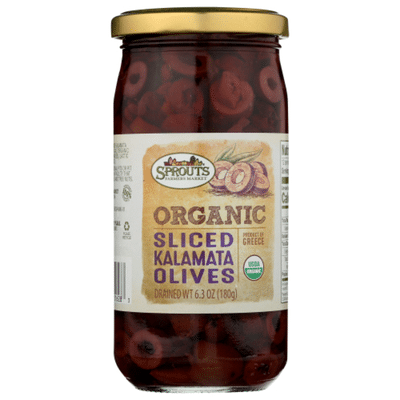 Sprouts Organic Sliced Kalamata Olives
