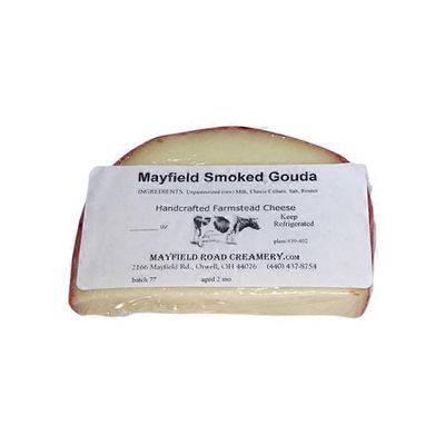 Mayfield Road Creamery Smoked Gouda Cheese