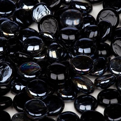 Petco Black Mix Gems Glass Gravel Accents