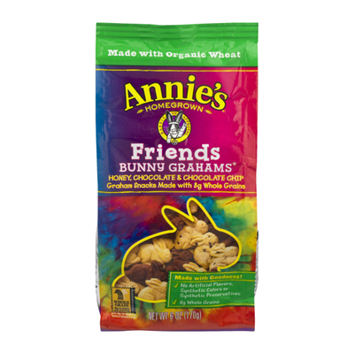 Annie's Friends Bunny Graham Baked Graham Snacks