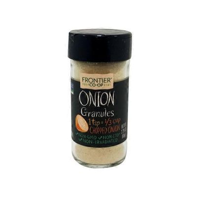 Frontier Co-Op Herb Organic White Onion Powder Seasoning in Bottle