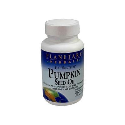 Planetary Herbals 1,000 Mg Full Spectrum Pumpkin Seed Oil Botanical Support For Prostate