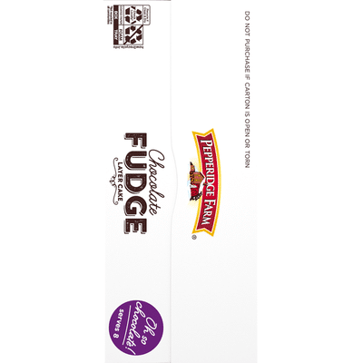 Pepperidge Farm® Frozen Chocolate Fudge Layer Cake