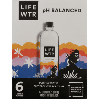 Life Wtr Purified Water, pH Balanced