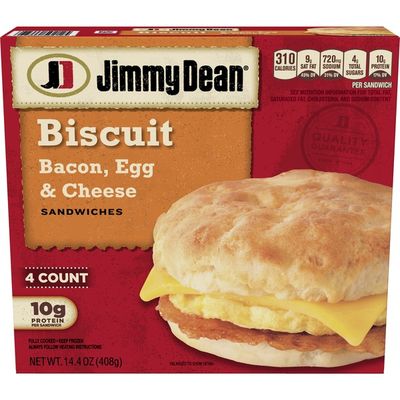 Jimmy Dean Bacon, Egg & Cheese Biscuit Sandwiches