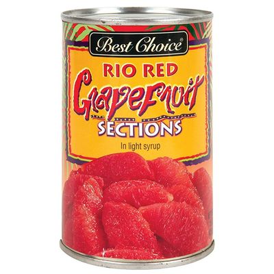 Best Choice Red Grapefruit Sections