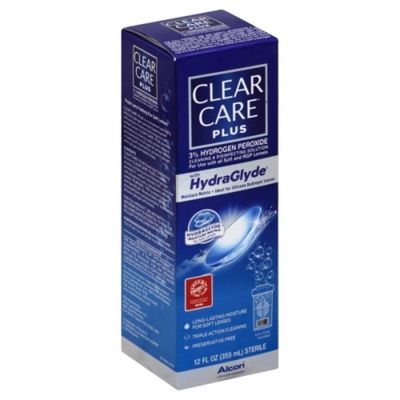 CLEAR CARE Plus With HydraGlyde Cleaning & Disinfecting Solution