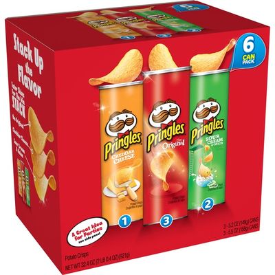 Pringles Potato Crisps Chips Variety Pack