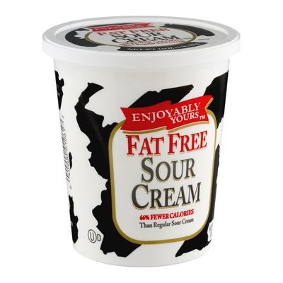Enjoyably Yours Fat Free Sour Cream