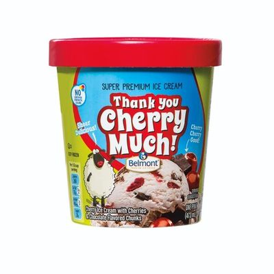 Belmont Thank You Cherry Much Premium Ice Cream