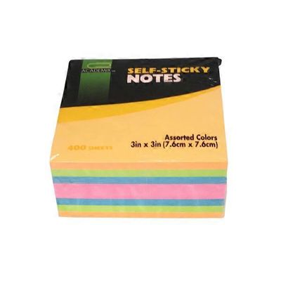 Academix Sticky Note 3 X 3 In