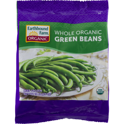 Earthbound Farms Green Beans, Whole, Organic