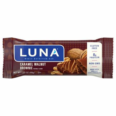 Luna Caramel Walnut Brownie Whole Nutrition Bar