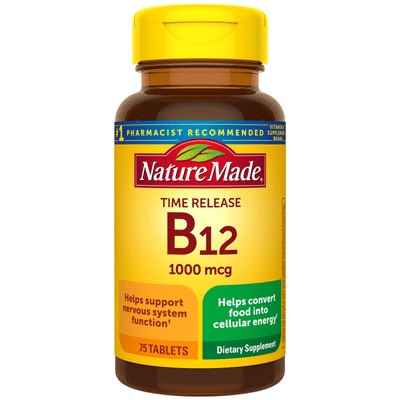 Nature Made Vitamin B12 1000 mcg Time Release Tablets