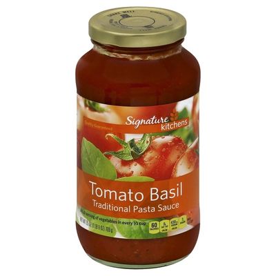 Signature Kitchens Tomato Basil Traditional Pasta Sauce