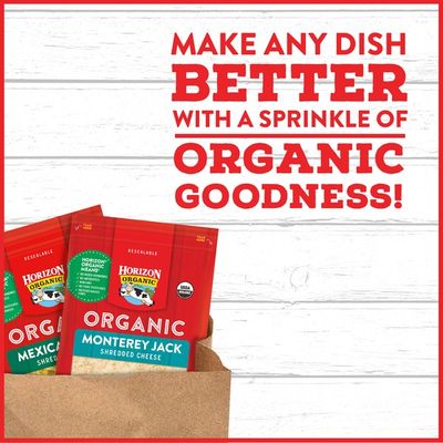 Horizon Organic Mozzarella Shredded Cheese