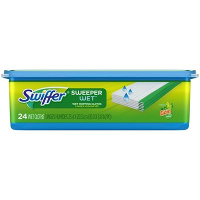 Swiffer Wet Mopping Cloths With Gain Scent