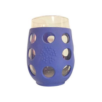 Lifefactory Cobalt Wine Glass